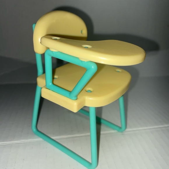 *M7 vintage Barbie school student desk chair manufactured by Mattel in 1990 - Picture 5 of 6